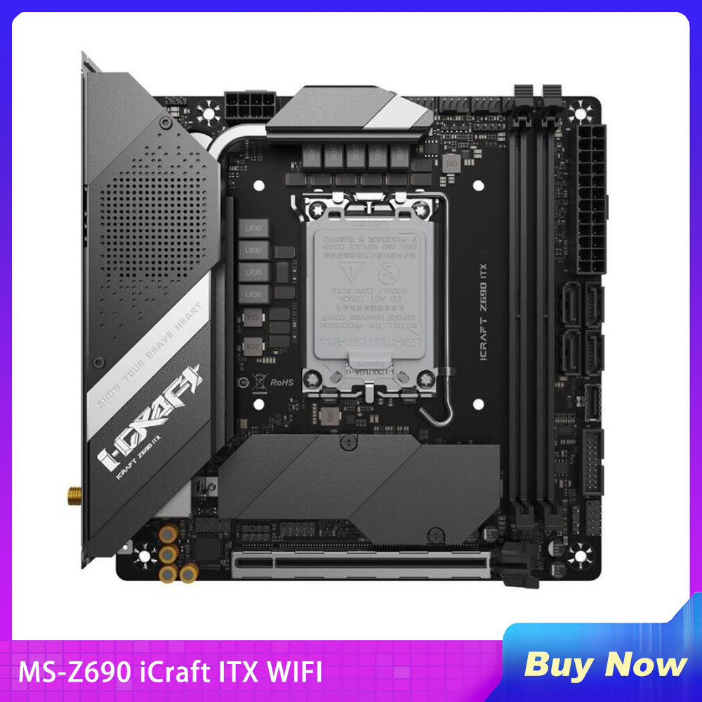 Nowa płyta główna MS-Z690 iCra – Lga1700 Itx Motherboard Ddr5 recenzja i cena