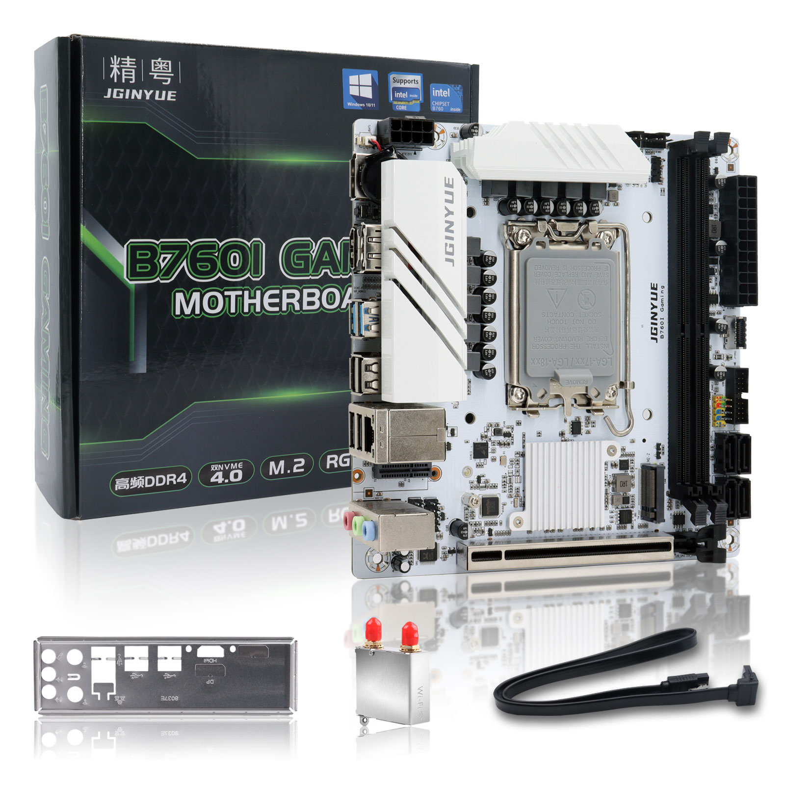 Płyta główna JGINYUE B760 LGA  – Lga1700 Itx Motherboard Ddr5 recenzja i cena