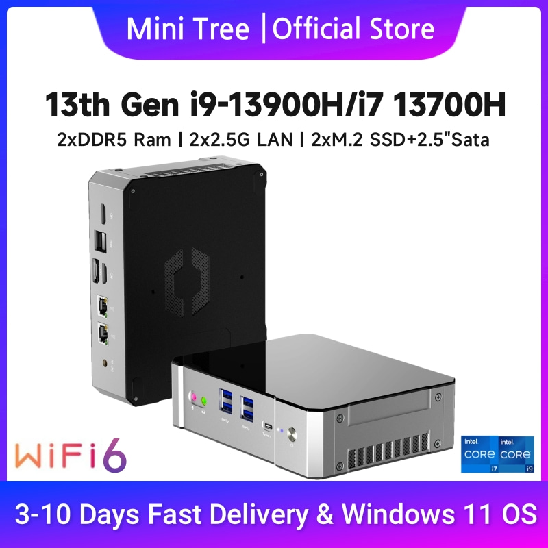 Mini komputer do gier 13. gene – Intel Core I9 13900H Mini Pc recenzja i cena